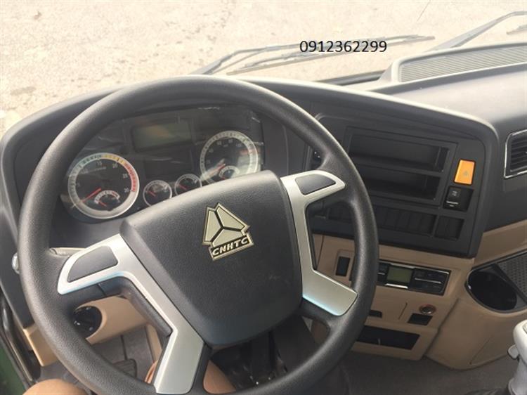 Xe tải thùng Howo 4 chân 336hp